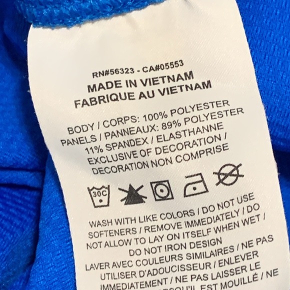 Women’s Nike Golf Half Zip Blue & Black Pullover Size Large EUC - Picture 7 of 7